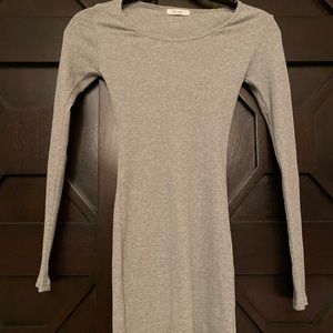 Grey long sleeve top